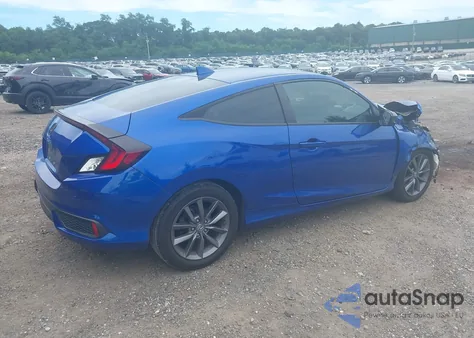 2019 Honda Civic Ex z USA, uszkodzony, nr VIN 2HGFC3B37KH356701